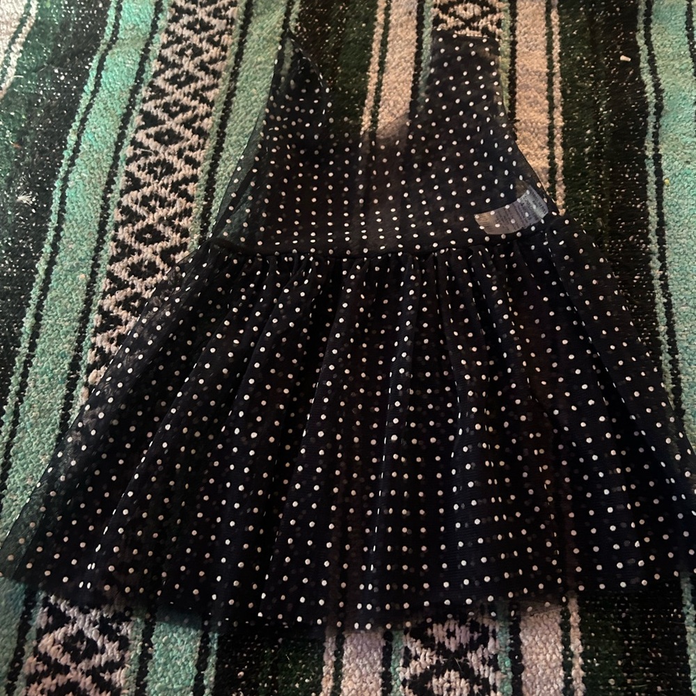 Kids mesh skater dress